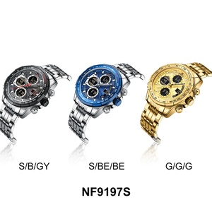Montre originale Naviforce 9197S pour homme, affichage de la semaine, mouvement japonais, prix des montres, affichage numérique LED, Guangzhou Jam Tangan Analogique - Product Image 6