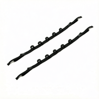 Support de canne à pêche portable pour voiture, rangement sur toit, sangle réglable, protection noire, accessoires fixes