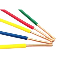 Massives Einadriges Sauerstofffreies Kupferkabel mit PVC-Isolierung 2,5mm Elektrisches Kabel Niederspannungs-Stromkabel für Innenverkabelung Gebäude