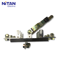 HS11F-600A 3P 600A Interrupteur à couteaux double sens en cuivre industriel, commutateur de transfert manuel pour générateur et alimentation de secours solaire