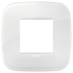 Vimar Wall <b>Switch</b> Plate 9.5 In Square White Matte Finish - Product Image 1