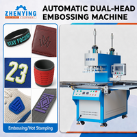 Hochfrequenz-Silikon-3D-Textur-Prägemaschine für Leder-Logo-Prägung, Heißprägemaschine für Kleidung und T-Shirts