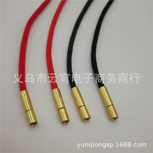 <b>Red</b> Braided Rope <b>Bracelet</b> 3Mm Gold Clasp Unisex Jewelry Gift Yiwu Origin - Product Image 4