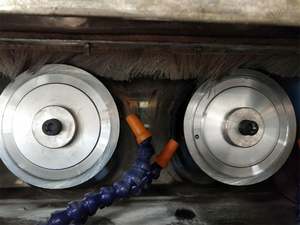 Machine de traitement de verre verticale personnalisée en usine avec 7 moteurs OG Edger Machine de polissage pour bordure de verre ronde pour une utilisation en granit - Product Image 2