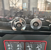 Gym musculation câble croisé Double Pile Multi-Fonction Formateur Avec Double Bras