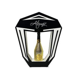 Led Illuminated Wine Stand Ace Of Spades Shape Acrylic Champagne Display <b>Rack</b> For <b>Bars</b> Party - Product Image 5