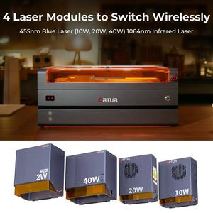 Graveur et découpeur <span class=keywords><strong>laser</strong></span> à diode <span class=keywords><strong>Ortur</strong></span> H20 10W 20W 40W 2W IR avec assistance pneumatique, taille de plateau 16,5 x 11,8 pouces, machine de gravure <span class=keywords><strong>laser</strong></span> pour métal - Product Image 6