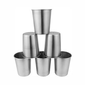 Tasses <span class=keywords><strong>de</strong></span> voyage isolées Série Bright Gobelet <span class=keywords><strong>de</strong></span> camping empilable à paroi unique en acier inoxydable - Product Image 3