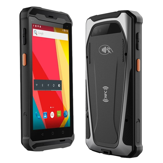 Rugged 5.5 Inch Android 13 PDA with NFC 13.56MHz Animal Cattle RFID Tag Reader Data Collector 64GB ROM for Data Collection