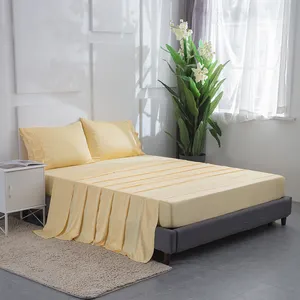4 adet kraliçe boyutu yatak çarşafı Set % yatak çarşafı pamuk seti çift kişilik yatak seti yaprak