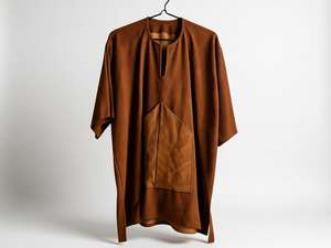 Kimono de Ganchillo Hecho a Mano, Ligero y Transparente, Túnica de Playa con Borlas en el Dobladillo y Aberturas Laterales, Talla Única - Product Image 2