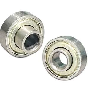 ตลับลูกปืนเม็ดกลมร่องลึกแบบสองแถว ชุบสังกะสี ไม่ได้มาตรฐาน ขนาดเล็ก 6001 แบบเปิด 608 ตัวเรือนตลับลูกปืนเหล็กกล้าคาร์บอน - Product Image 4