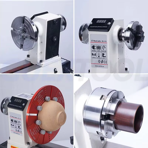 Mini Wood <b>Lathe</b> Wood Turning Machine Digital Display Woodworking <b>Lathe</b> <b>Tool</b> for Home Workshop - Product Image 4