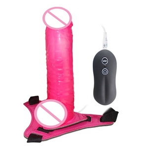 10 vitesses Vibrant Énorme Réaliste Grosse Sangle Sur <span class=keywords><strong>Gode</strong></span> Avec <span class=keywords><strong>Ceinture</strong></span> Godes Pour Les Femmes <span class=keywords><strong>taille</strong></span> 15*4cm - Product Image 5