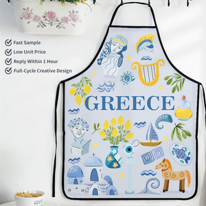 Juego de Delantal de Cocina, Manopla para Horno y Paño con Estampado Personalizado, Lino de Cocina con Impresión Digital al por Mayor, Fabricante de Delantales por Sublimación en <span class=keywords><strong>China</strong></span> - Product Image 5