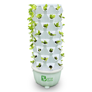 <span class=keywords><strong>Tour</strong></span> de culture aéroponique DWC 65L à 10 niveaux et 80 trous, système <span class=keywords><strong>hydroponique</strong></span> vertical pour jardinage, petit modèle écologique - Product Image 3