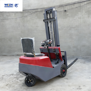 מלגזה חשמלית קטנה WGZN 0.5 טון 1.5 טון 2.5 טון, תפעול פשוט, מלגזה חשמלית קטנה בעלת שלושה או ארבעה גלגלים - Product Image 3