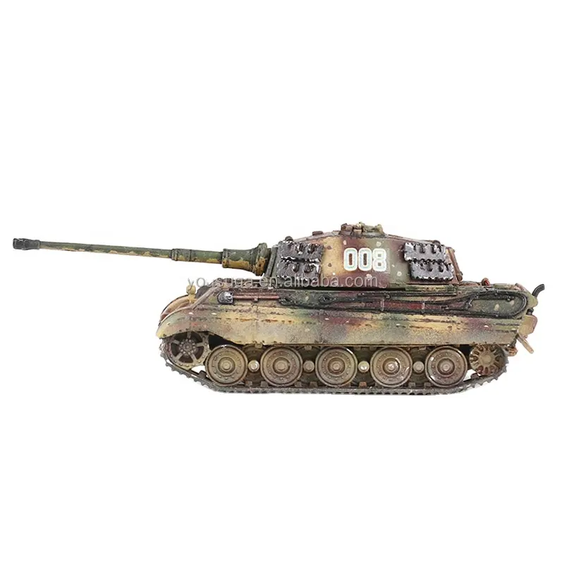 UstarUA60011 DIY Assembly Model Tank Tiger King Series - Henschel Tiger King Tank Gundam Model