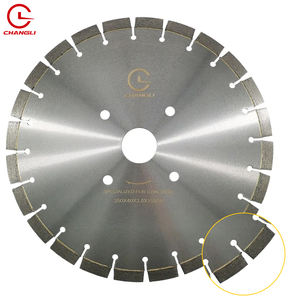 Disco Diamantato Industriale CHANGLI da 14 Pollici per Calcestruzzo, Saldato ad Alta Frequenza, a Forma di U, 350mm, Segmentato Turbo per Taglio - Product Image 6