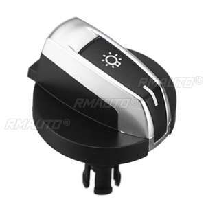 Cubierta Decorativa de Alta Calidad para Botones de Interruptor Rotatorio de Faros Delanteros para BMW Serie 5/7 F01 F02 F03 F04 F07 F10 F11 F12 F13 F25 - Product Image 1