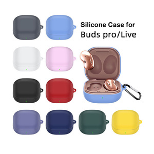 Funda de silicona Flexible resistente a los arañazos para <span class=keywords><strong>Samsung</strong></span> <span class=keywords><strong>Galaxy</strong></span> Buds <span class=keywords><strong>2</strong></span> Pro Live funda protectora accesorio de piel - Product Image 2