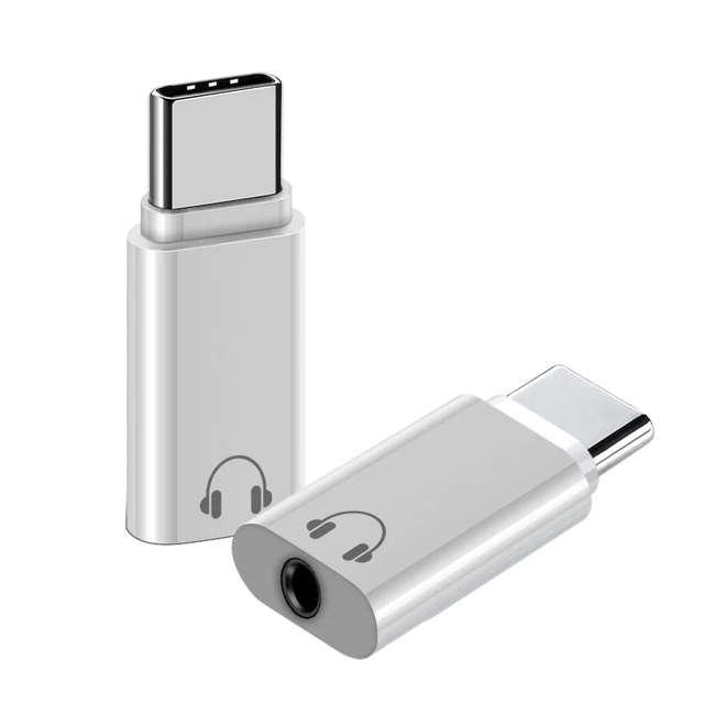 Type C 3.5mm Jack Adapter for Mobile Phones Earphone Audio Converter Cable for Macbook Air for Xiaomi Other Smartphones Aux