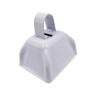 Campanas de Vaca Promocionales Baratas en Venta, Campana de Vaca de Metal Grabada con Logotipo Pintado - Product Image 3