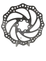 Disque de frein ventilé DR2 160 mm, 6 boulons, acier inoxydable, pour vélo, vélo électrique, vélo pliant, ODM