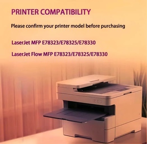 Cartouches de toner W9210MC W9211MC W9213MC W9212MC E78323 E78325 E78330 E78323z E78325dn E78330dn pour imprimantes - Product Image 2