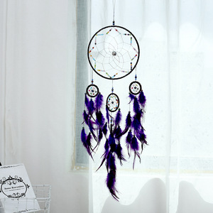 <span class=keywords><strong>Attrape</strong></span>-rêves fait main carillons éoliens artisanat naturel pendentif suspendu <span class=keywords><strong>attrape</strong></span>-rêves maison décorations murales - Product Image 3