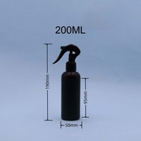 Conteneur d'emballage personnalisé de 150ml 200ml 250ml 300ml 350ml 400ml Flacon pulvérisateur en plastique PEHD PE à épaulement rond pour le nettoyage
