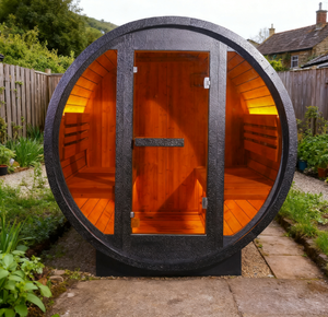OEM/ODM Commercial Barrel Sauna High Quality Multi-Material Selection Outdoor Wooden Sauna Room Custom Size - Product Image 2
