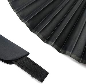 Abanicos Plegables de Bambú Pintados a Mano, Estilo Chino, Color Personalizado, Ecológicos, Clásicos, Vintage, con Logotipo Personalizado para Bodas - Product Image 3