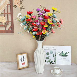 Usine de fleurs artificielles Meiyu Craft, fleurs en mousse floquées, décorations de mariage, vente en gros de haute qualité pour le commerce extérieur - Product Image 2