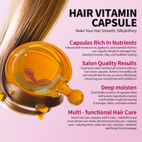 Capsules d'huile capillaire SEVICH personnalisées anti-chute, lissantes, enrichies en vitamines, huile naturelle pour la croissance des cheveux, capsules bio pour la santé des cheveux