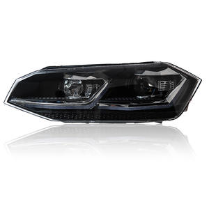 Luces de Coche para Polo, Faro LED con Lente de Proyector <span class=keywords><strong>2017</strong></span>-2021, Vento <span class=keywords><strong>Virtus</strong></span>, Señal, Luz Alta, Ojo de Ángel, Accesorios de Proyector - Product Image 1