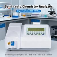 For Laboratory Semi-automatic Biochemistry Analyzer 200-3000ml Economical Biochemistry Analysis Machine
