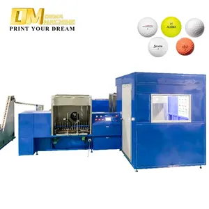 DM Automatic Uv acrylic Spray Paint Machine Cnc Painting Line Machine Spray Coating Machine For Golf Ball