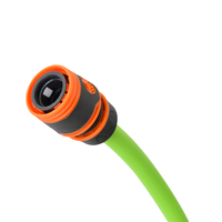 VERTAK 15M 1/2 "tuyau d'arrosage 3 couches tuyau de pression en polymère hybride pour lavage de voiture avec connecteur et adaptateurs de robinet