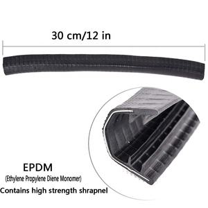 2 個 30 ミリメートル耐久性のあるゴム製スケートボードアクセサリーデッキガードプロテクターロングボードデッキエッジ保護 - Product Image 3