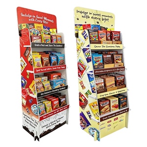 ชั้นวางสินค้าแบบตั้งพื้นทำจากโฟมพีวีซีความหนาแน่นสูง ทนทาน สำหรับจุดขายปลีกในร้านขายของชำ - Product Image 3