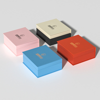Boîte d'emballage de cosmétiques de soin de la peau de luxe personnalisée ensemble de cosmétiques emballage en papier carton boîte d'organisation de maquillage avec miroir lumineux à led