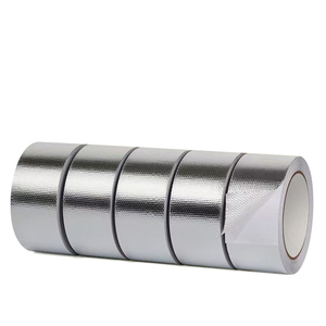 Cinta de Aluminio Reforzada con Fibra de Vidrio ANTI Resistente a Altas Temperaturas, Autoadhesiva y Retardante de Llama - Product Image 6