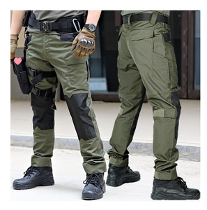 DFP0505 Pantalones Tácticos Impermeables Elásticos para Hombre al por Mayor, Pantalones Cargo Multibolsillos para Hombre - Product Image 6