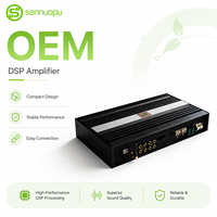 Amplificateur DSP de voiture OEM personnalisé pour DSP-HIFIX12 Plus 4 canaux classe AB 6*75W+2*120W Ampli sonore numérique