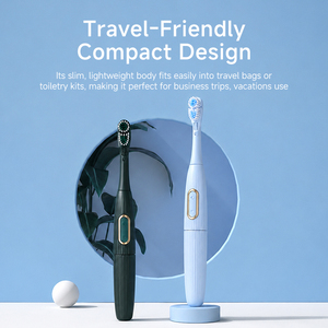 Electric <strong>Toothbrush</strong> with <strong>Battery</strong> Operated Slim Factory Direct Sale <strong>Toothbrush</strong> Easy Use Hot Selling <strong>UK</strong> Blister Card Packing - Product Image 3
