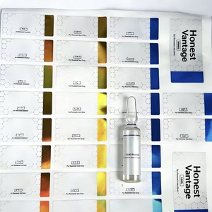 Etiquetas Adhesivas de Vinilo Impermeables en Rollo, Impresión de Diseños de Productos, Etiquetas para Viales de Péptidos de 3 ml y 10 ml - Product Image 4