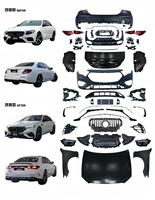 Kit carrosserie pour Classe E W213 2016-2023 et W214 E53 AMG 2025 – Kit de mise à niveau à fixer par vis, avec apprêt et peinture – Pare-chocs, capot, ailes