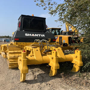 Excavadora sobre orugas Shantui SD22 con motor Cummins, maquinaria de construcción usada de China, venta de componentes de Motor central - Product Image 2