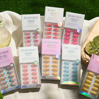 Faux ongles courts en gel souple, rose amande, effet œil de chat, de haute qualité, faits main, de luxe, pour l'été, à presser, vente en gros